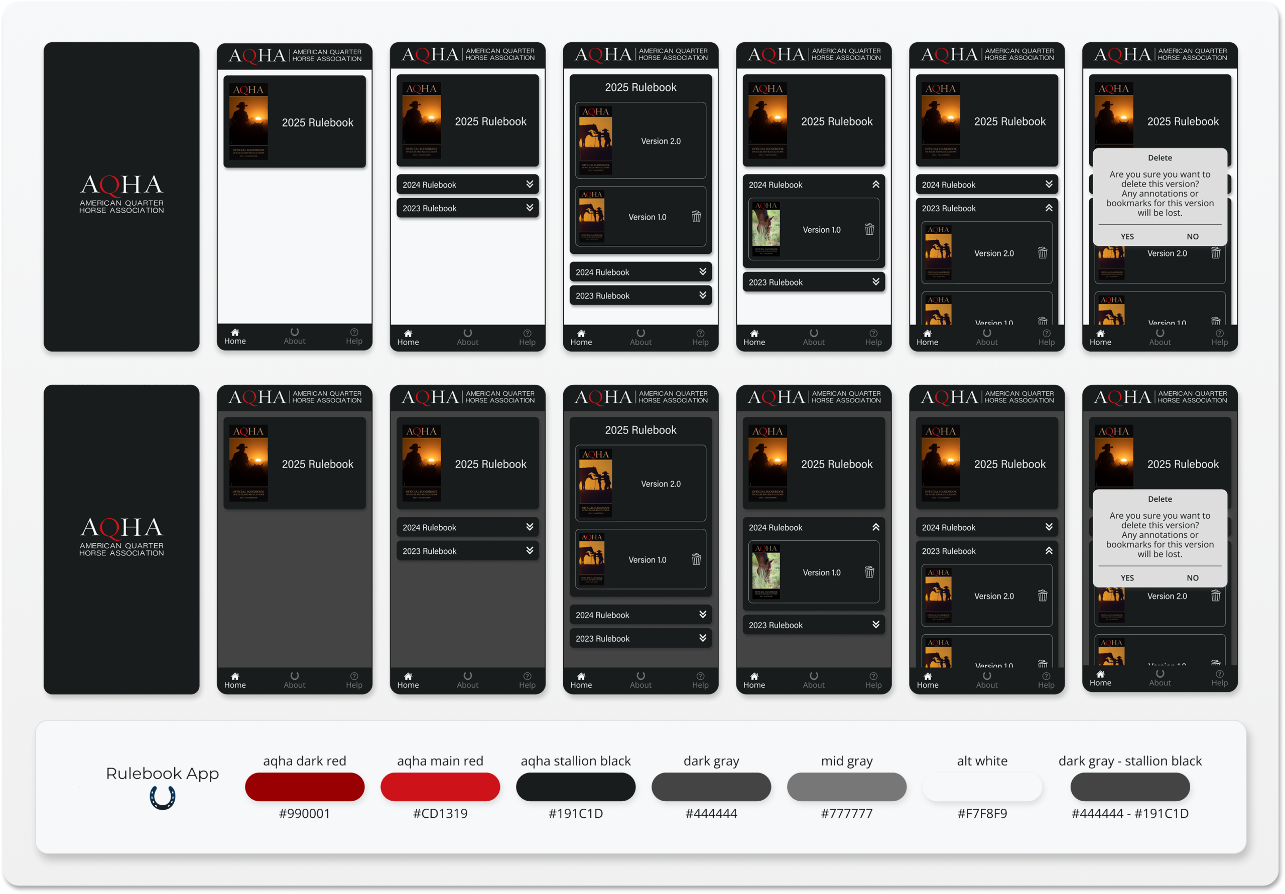 Project image - rulebook app